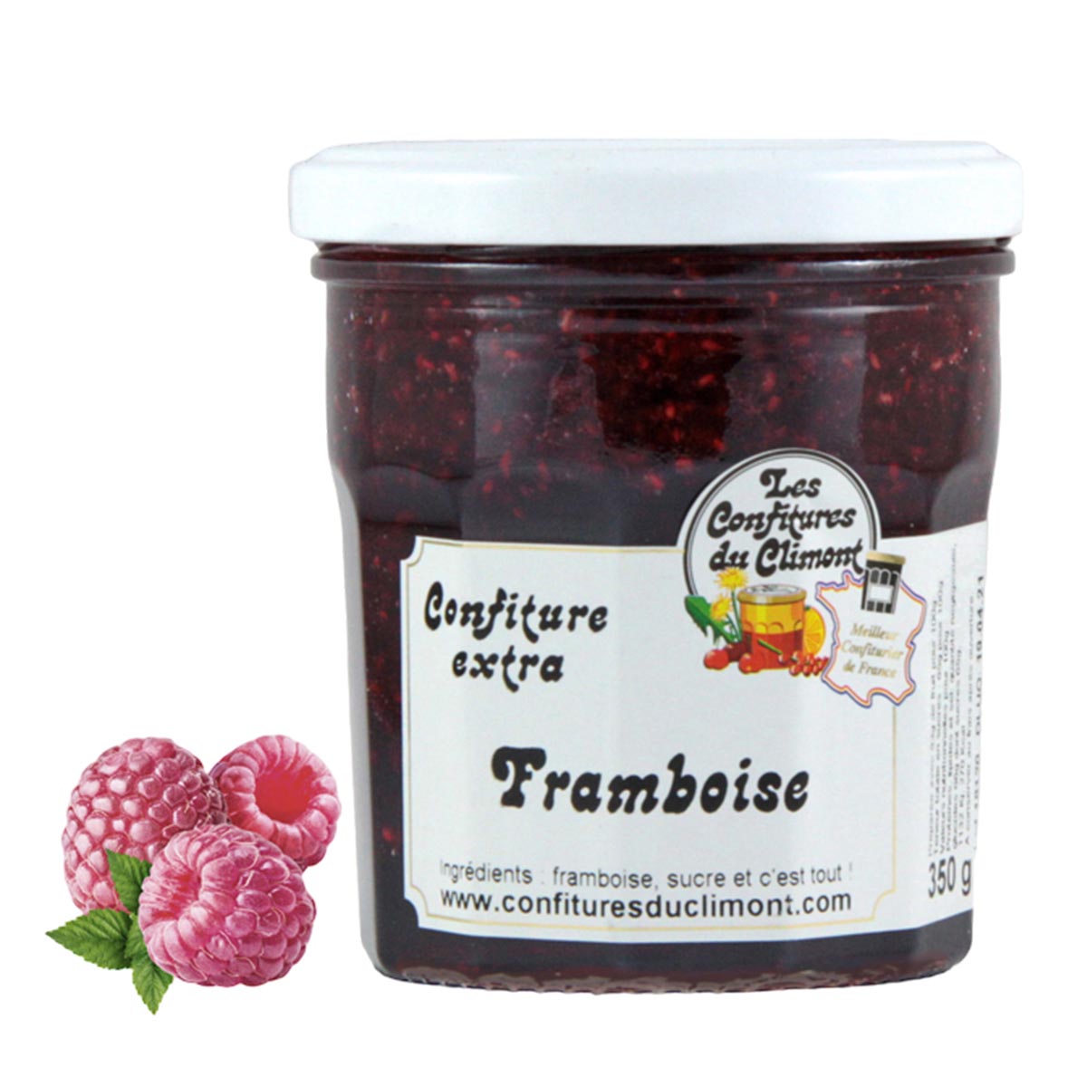 Les Confitures du Climont Himbeere Konfitüre extra handwerklich hergestellt
