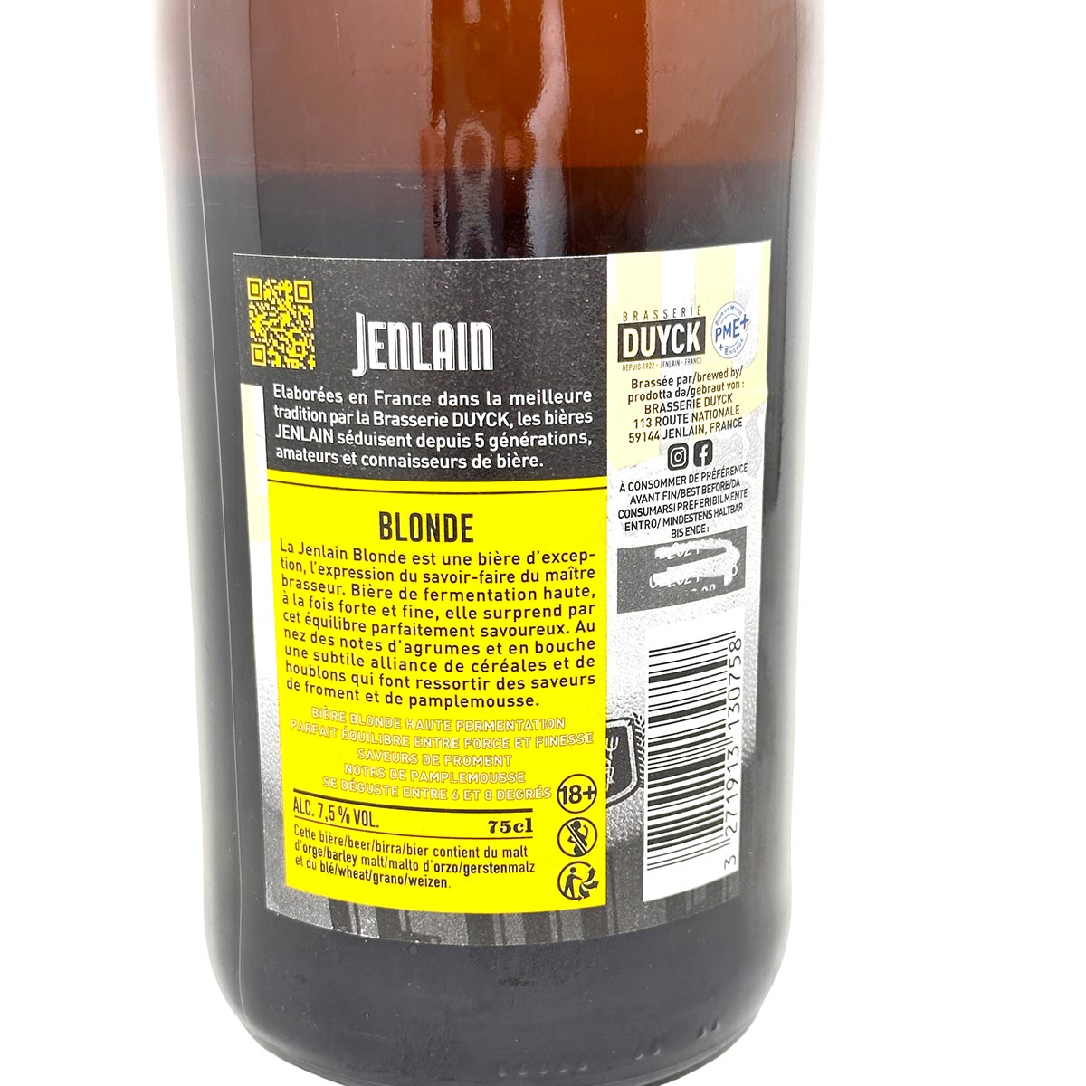 Bière de Garde Jenlain Blonde NEUE REZEPTUR 750ml 7,5% vol. Original aus Frankreich