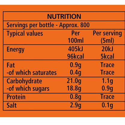 Lea & Perrins Worcestershire Sauce 4 Liter: Großverbraucher-Kanister für Catering