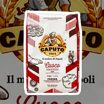 FARINA CAPUTO Mehl "Cuoco" Chef 1 kg für lange Gärung Weichweizenmehl Typ "00"