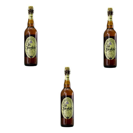 La Goudale Lagerbier 3 x 750ml - Französisches Bier 7,2% vol.
