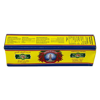 Harissa  La Flamme du CAP BON  SEHR SCHARF CHILI Paste 140 Gramm Tube