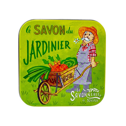 La Savonnerie De Nyons Gärtner Seife 100g in Metalldose - Natürliche Reinigung!