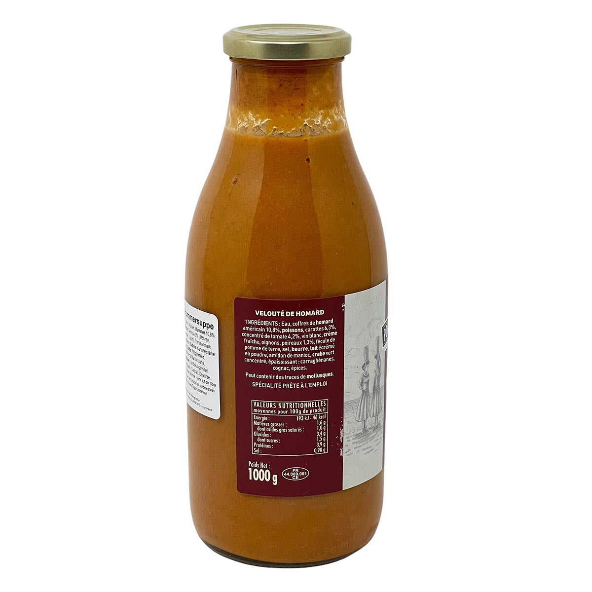 Pointe de Penmarc'h Hummersuppe aus der Bretagne 1 Liter