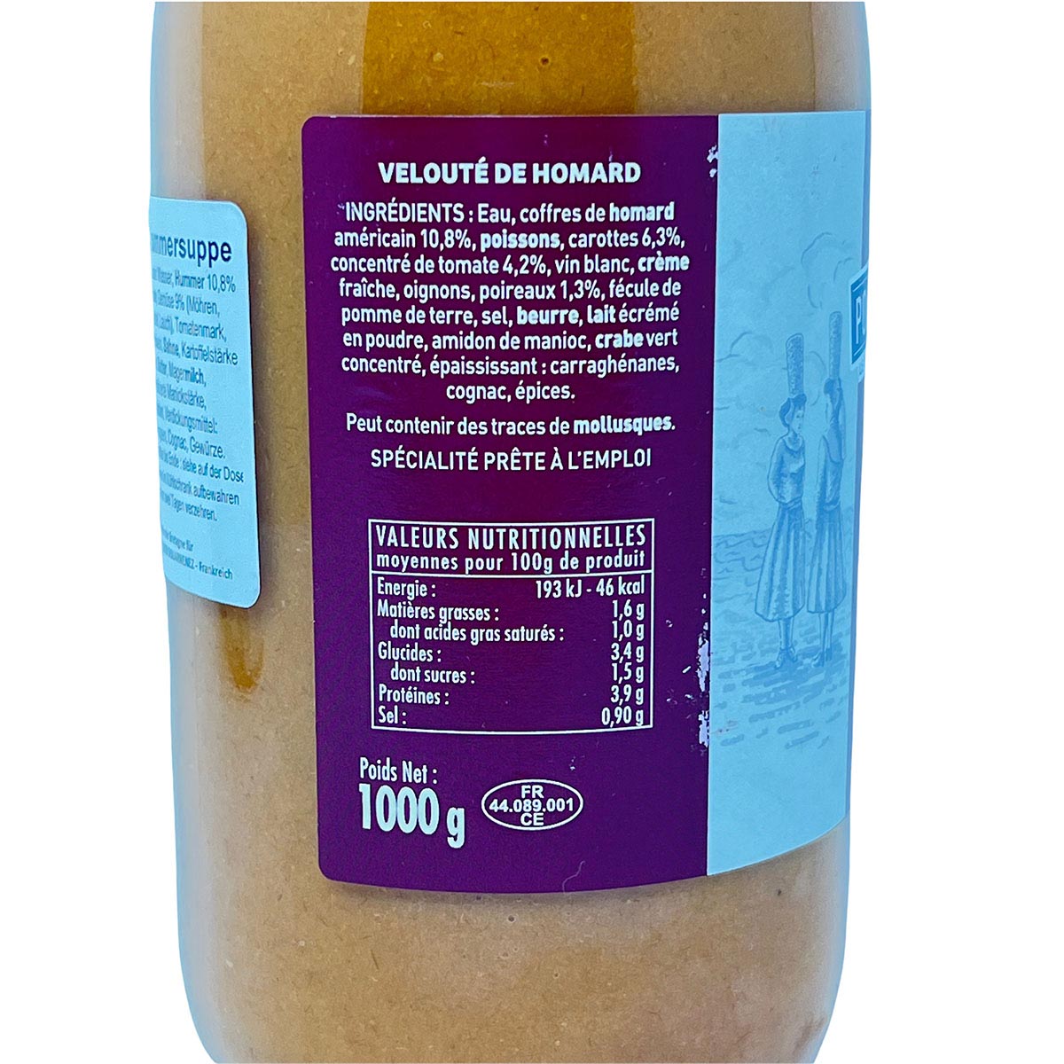 Pointe de Penmarc'h Hummersuppe aus der Bretagne 1 Liter