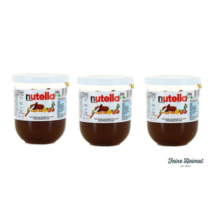 Ferrero Nutella im Trinkglas 3 x 200g - Süßer Genuss für jeden Tag!