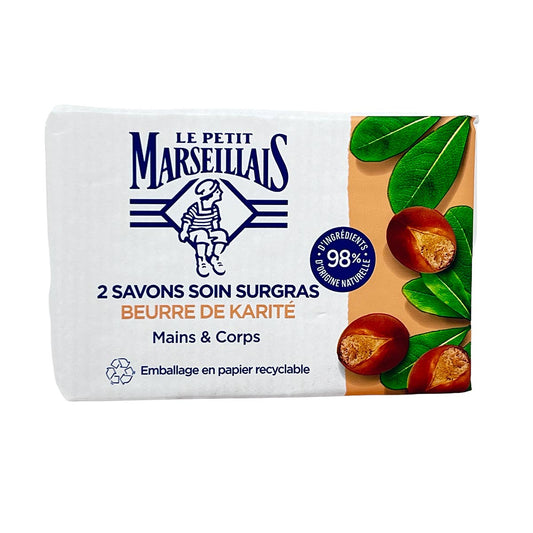 Le Petit Marseillais Seife mit Sheabutter 2x100 Gramm aus Frankreich