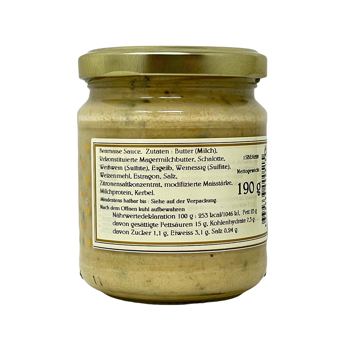 M. de Turenne Sauce Béarnaise mit Estragon: Französische Gourmetküche  190g