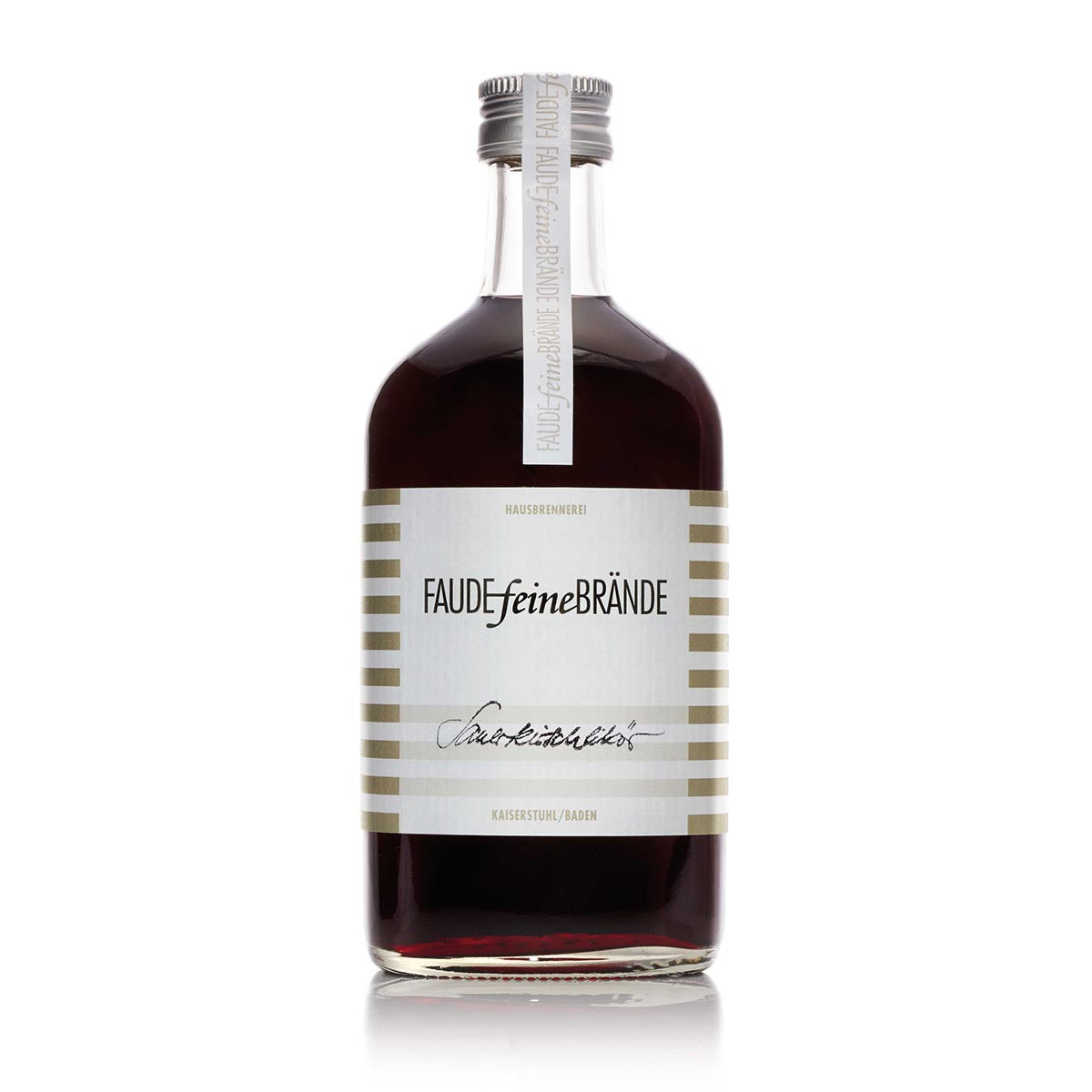 Entdecke die Intensität: Faude Feine Brände Sauerkirsch Likör 0,35L 24% Alkohol