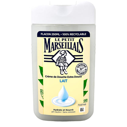 Le Petit Marseillais Lait - Duschgel mit Milch 3x 250 ml aus Frankreich