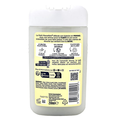 Le Petit Marseillais Lait - Duschgel mit Milch 3x 250 ml aus Frankreich