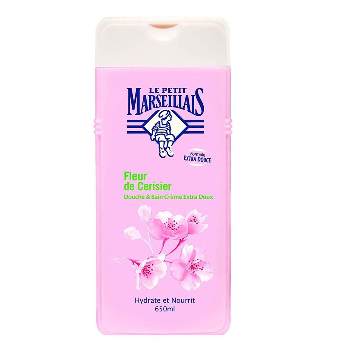 Le Petit Marseillais Duschgel und Badezusatz mit Kirschblüten 2 x 650ml