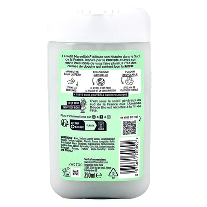 Le Petit Marseillais Lait d'Amande Douce - Duschgel mit Mandelmilch 6x 250 ml