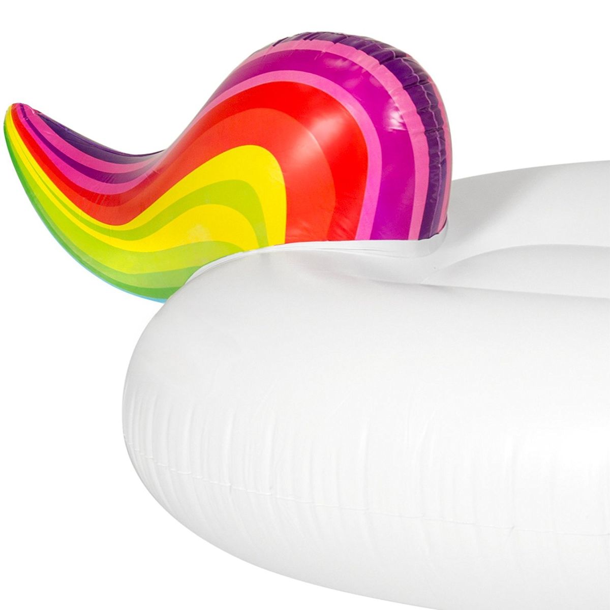 lacool Riesen aufblasbares Einhorn Badeinsel Luftmatratze Schwimmring 250 cm