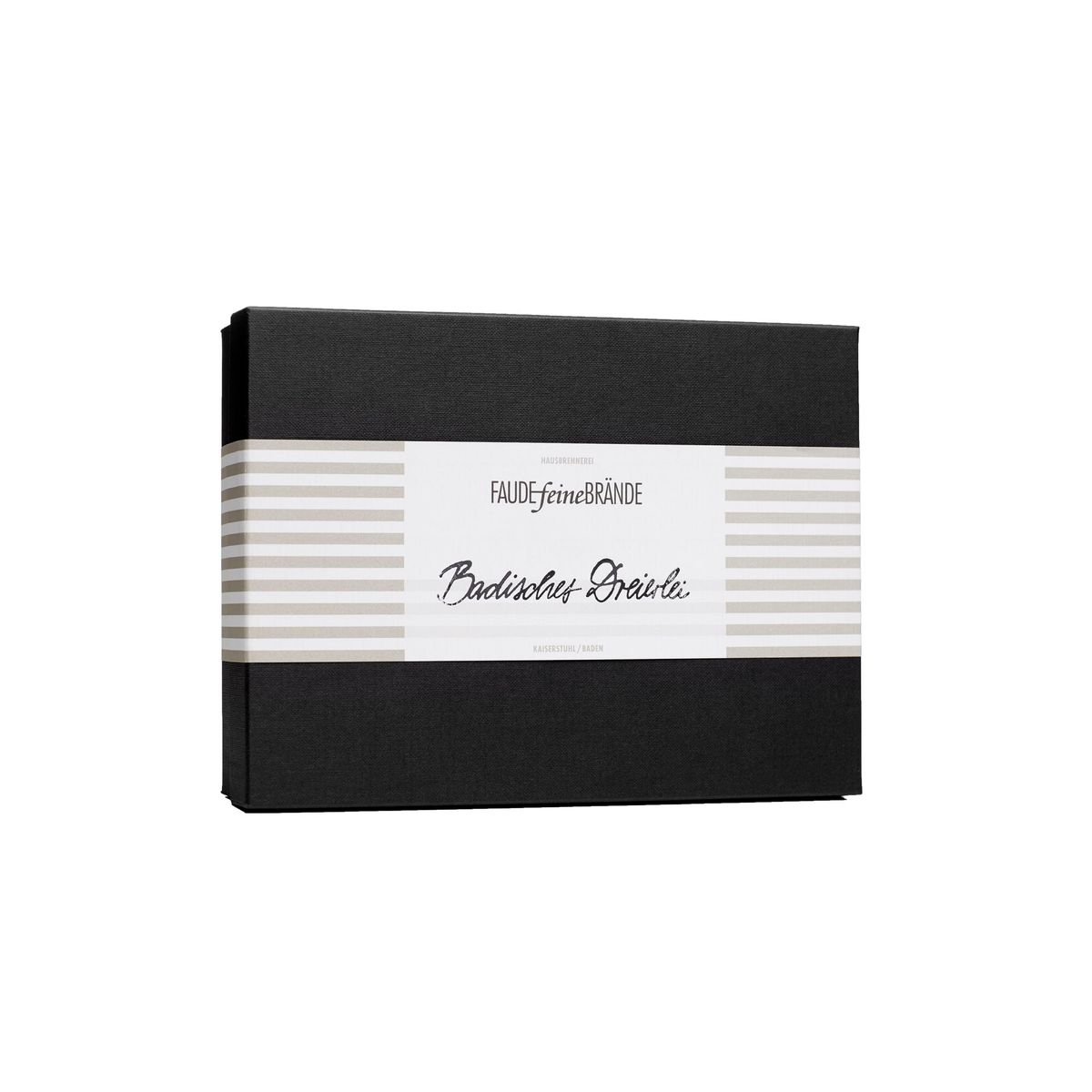 Faude Feine Brände Geschenkbox Badisches Dreierlei 3 x 100ml 40%